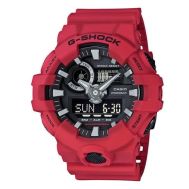 Casio G-Shock Red Analogue/Digital Mens Sports Watch GA700-4A GA-700-4ADR GA-700-4ADR by 45 