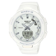Casio Baby-G Bluetooth White Analogue/Digital Watch BSAB100-7A BSA-B100-7A BSA-B100-7ADR by 45 