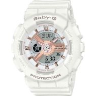 Casio Baby-G White/Rose Gold Analogue/Digital Watch BA110RG-7A BA-110RG-7A BA-110RG-7ADR by 45 
