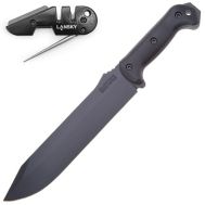 Kabar Ka-Bar Becker Fixed Combat Bowie Knife BK9 + Sheath + Lansky PS-MED01 KB BK9+PS-MED01  