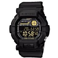 Casio G-Shock Digital Mens Black/Gold Vibration Alert Watch GD350-1B GD-350-1BDR GD-350-1BDR by 45 
