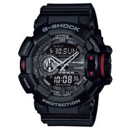 Casio G-Shock Analogue/Digital Mens Black Rotary Watch GA400-1B GA-400-1BDR GA-400-1BDR by 45 