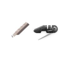 Lansky Medium Serrated Hone LSMRT + Lansky Sharpening Kit PS-MED01 Bundle LSMRT+PS-MED01 by 50 