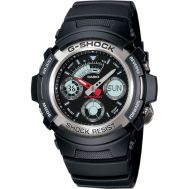 Casio G-Shock Neobrite Analogue/Digital Mens Black Watch AW590-1A AW-590-1ADR AW-590-1ADR by 45 