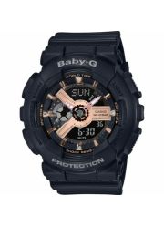 Casio Baby-G Rose Gold Black Analogue/Digital Watch BA110RG-1A BA-110RG-1A BA-110RG-1ADR by 45 