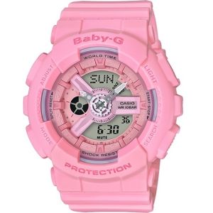 Casio Baby-G Analogue/Digital Female Pink Watch BA110-4A1 BA-110-4A1 BA-110-4A1DR  
