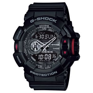 Casio G-Shock Analogue/Digital Mens Black Rotary Watch GA400-1B GA-400-1BDR GA-400-1BDR  
